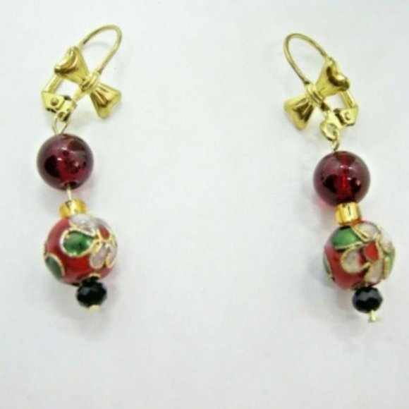 Christmas Necklace Set,Flower Necklace,Gift for Mom.Girlfriend Birthday Gift - Picture 3 of 6